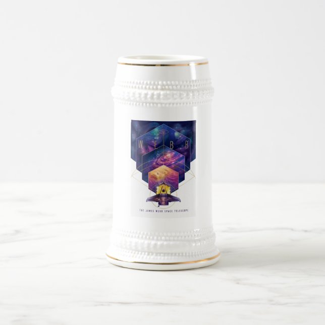 James Webb Space Telescope Illustration Art Sejdel (Center)