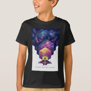 James Webb Space Telescope Illustration Art T Shirt