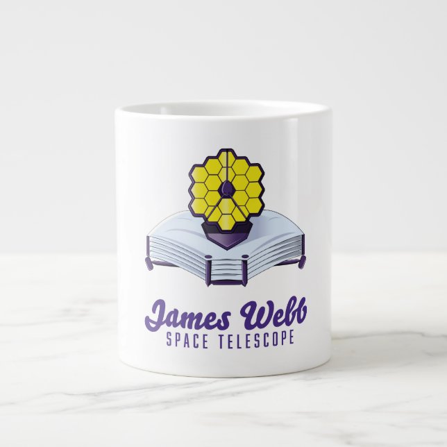 James Webb Space Telescope. Jättekaffemugg Jumbo Mugg (Framsidan)