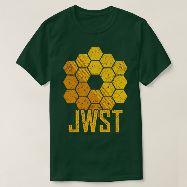 James Webb Space Telescope JWST 6 T Shirt (Design framsida)