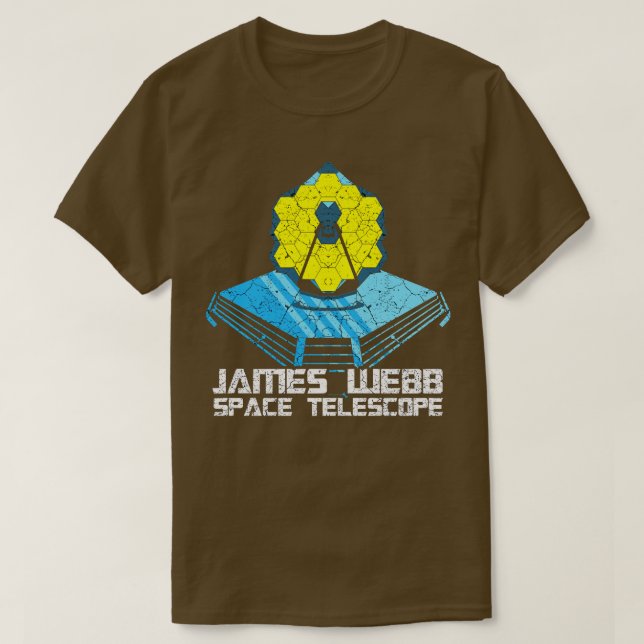 James Webb Space Telescope JWST 8 T Shirt (Design framsida)