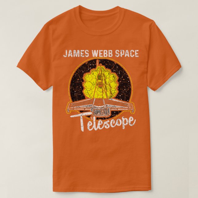 James Webb Space Telescope JWST 9 T Shirt (Design framsida)
