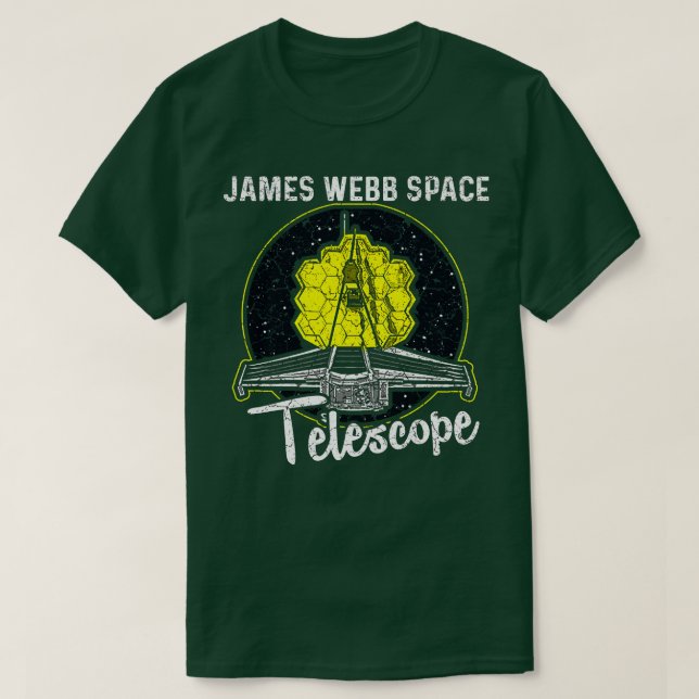 James Webb Space Telescope JWST 9 T Shirt (Design framsida)