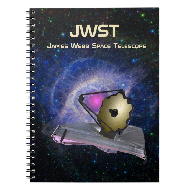 James Webb Space Telescope JWST Anteckningsbok (Framsidan)