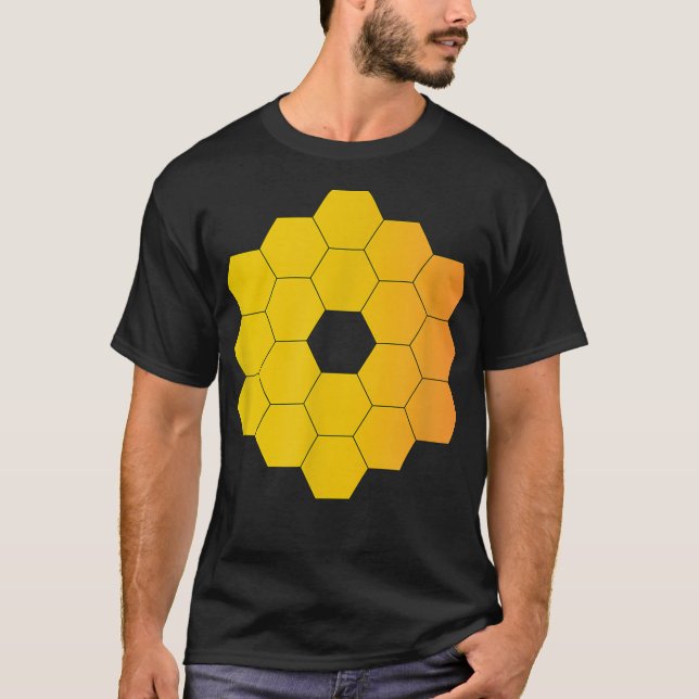 James Webb Space Telescope JWST Astronomy Science T Shirt (Framsida)