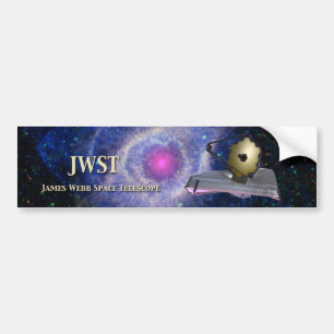 James Webb Space Telescope JWST Bildekal