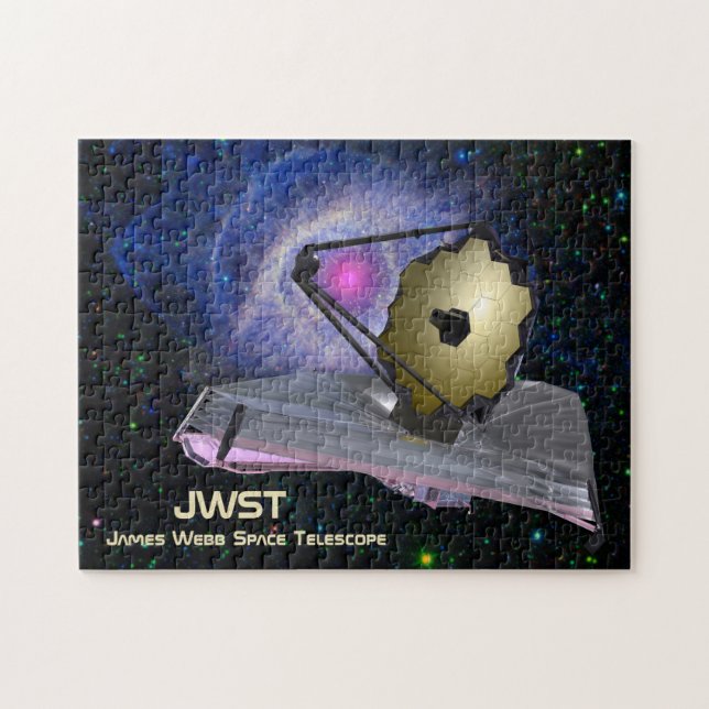 James Webb Space Telescope JWST Pussel (Horisontell)