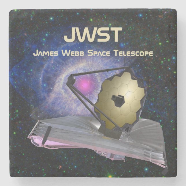James Webb Space Telescope JWST Stenunderlägg (Framsidan)