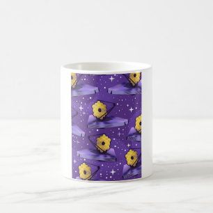 James Webb Space Telescope mönster Kaffemugg