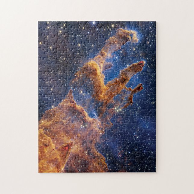 James Webb Space Telescope Pillars of Creation Pussel (Vertikal)