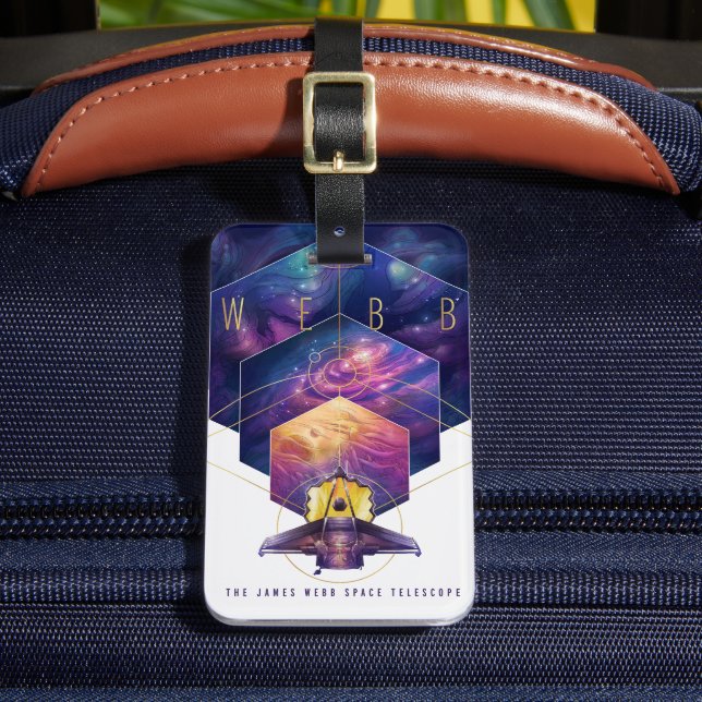 James Webb Space Telescope Poster. Bagagebricka (Framsida Insitu 2)