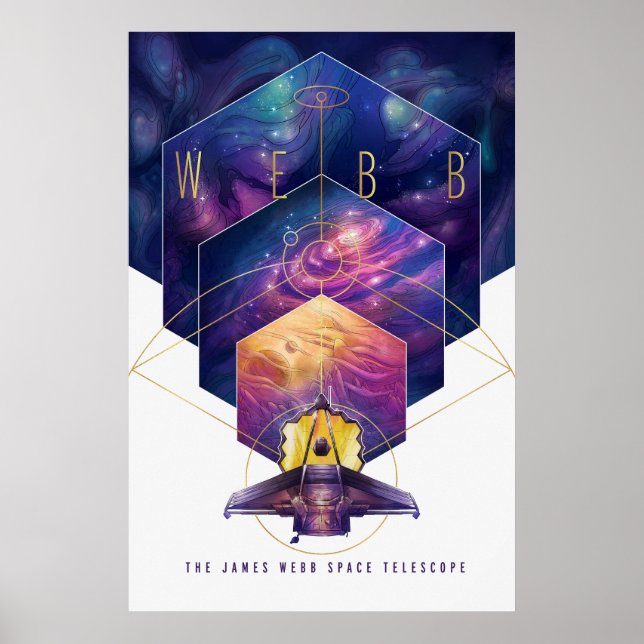 James Webb Space Telescope Poster. Poster (Framsidan)