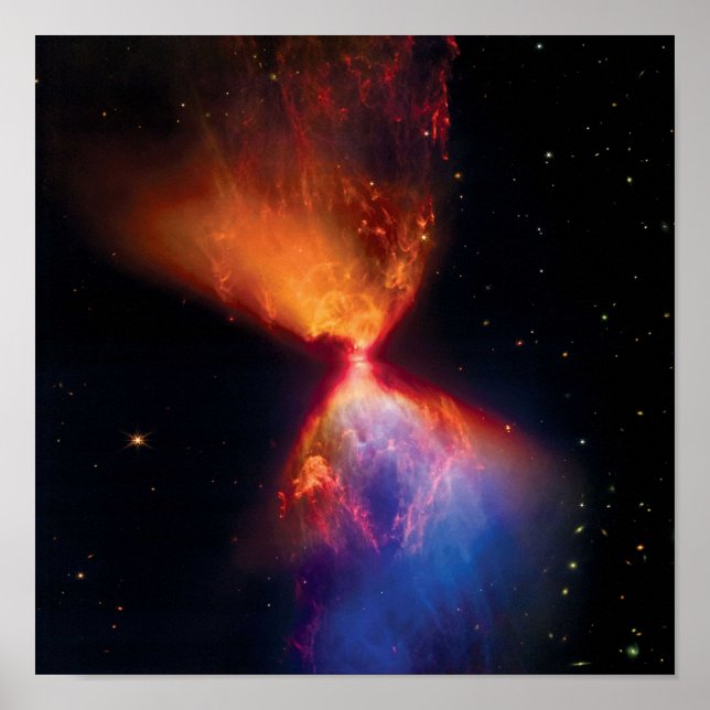 James Webb Space Telescope Protostar L1527 Poster (Framsidan)
