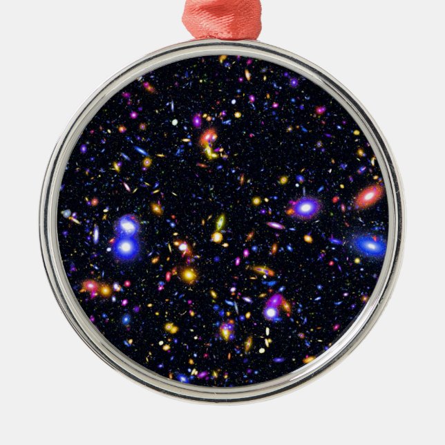 James Webb Space Telescope Simulation - Pop Art Julgransprydnad Metall (Framsidan)