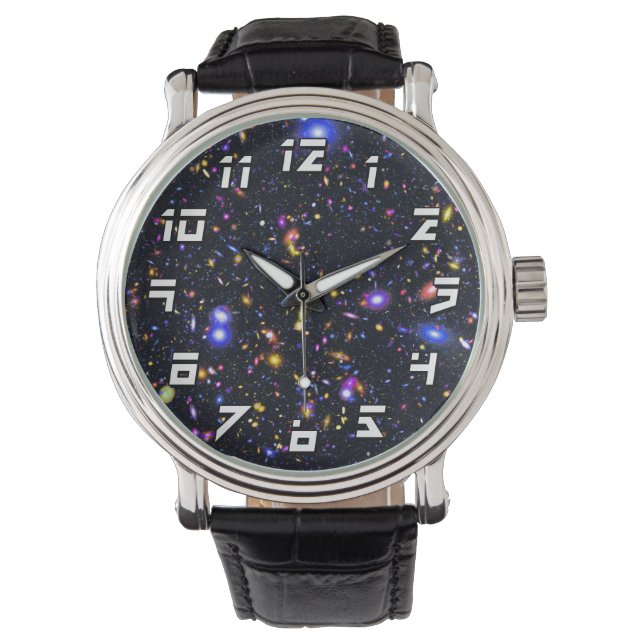 James Webb Space Telescope-simulering - Popkonst Armbandsur (Framsida)
