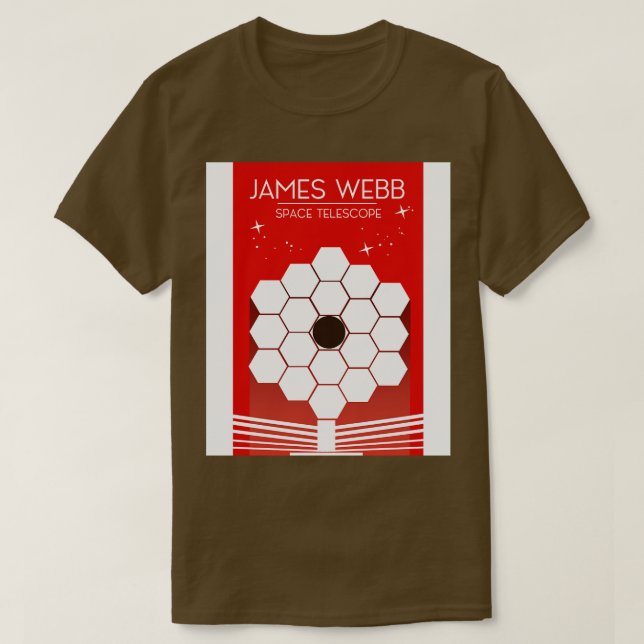 James Webb Space Telescope T Shirt (Design framsida)