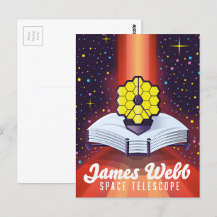 James Webb Space Telescope Vykort