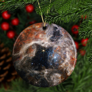 James Webb Tarantula Nebula Hi-Res 2022-jul Julgransprydnad Keramik