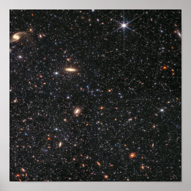 James Webb Telescope Dwarf Galaxy Poster (Framsidan)