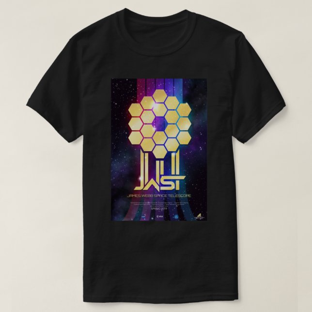 James Webb Telescope         T Shirt (Design framsida)