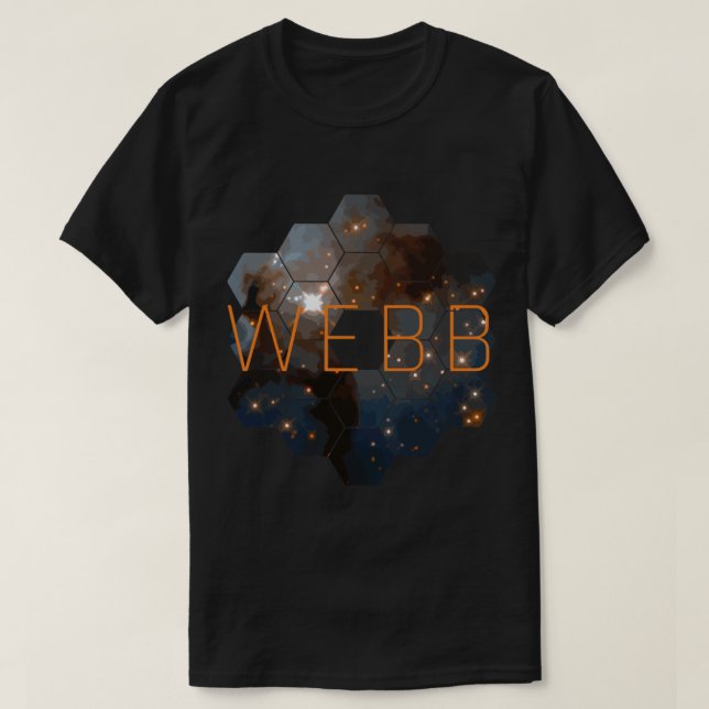 james webb-teleskop t shirt (Design framsida)