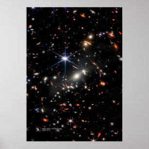 James Webbs First Deep Fält (James Webb/JWST) Poster