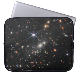 James Webbs första djupfält av universum Laptop Fodral