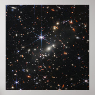 James Webbs första djupfält av universum Poster
