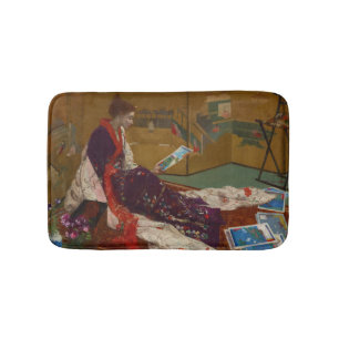 James Whistler - Caprice i Lila och Guld Badrumsmatta