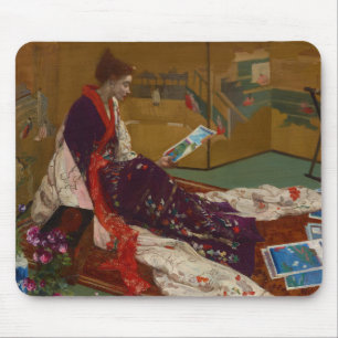 James Whistler - Caprice i Lila och Guld Musmatta