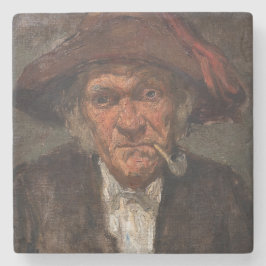 James Whistler - Man Smoking a Pipe Stenunderlägg