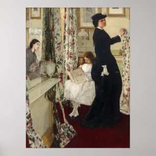 James Whistler - Music Room Poster
