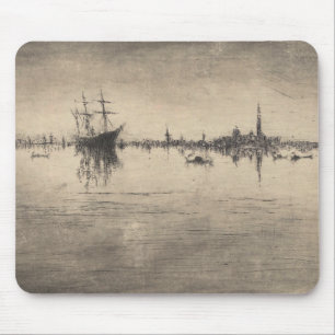 James Whistler-Nocturne från Venedig Musmatta