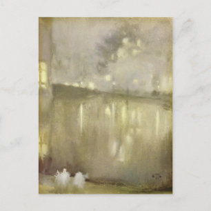 James Whistler: Nocturne Grått och Guld-Canal Vykort