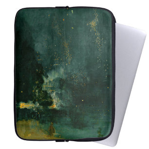 James Whistler - Nocturne in Black and Guld Laptop Fodral