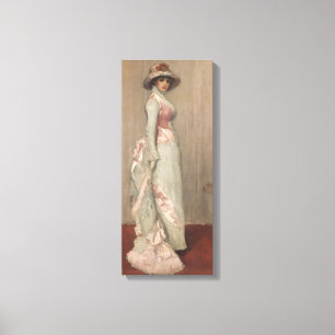 James Whistler - Porträtt i Dam Meux Canvastryck