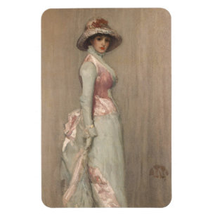James Whistler - Porträtt i Dam Meux Magnet