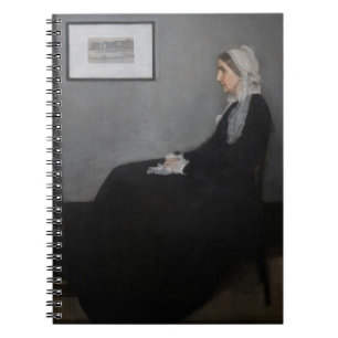 James Whistler - Porträtt i konstnärens Mor Anteckningsbok