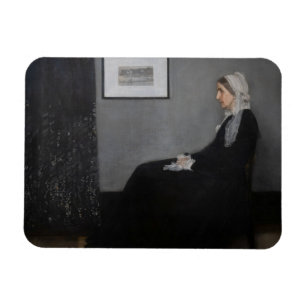 James Whistler - Porträtt i konstnärens Mor Magnet