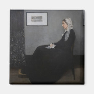James Whistler - Porträtt i konstnärens Mor Magnet