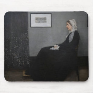 James Whistler - Porträtt i konstnärens Mor Musmatta