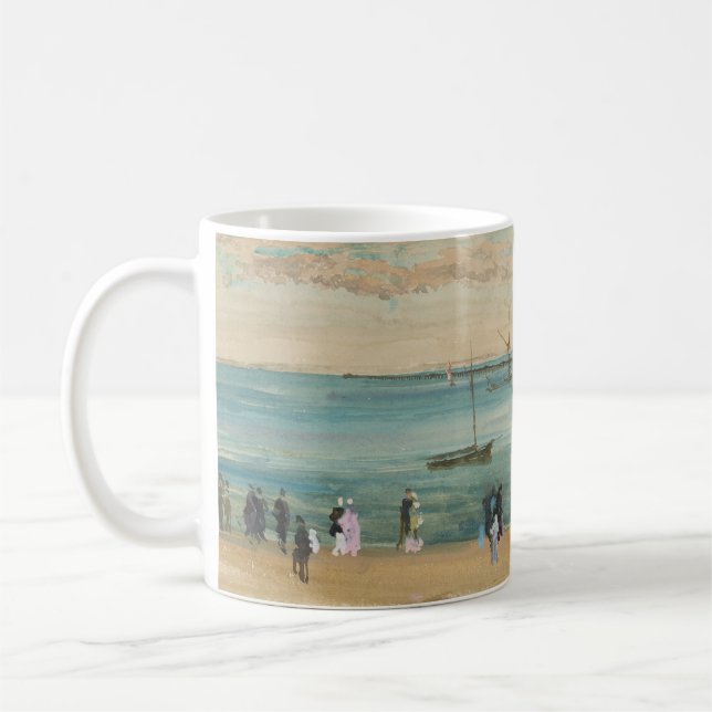 James Whistler - Southend Pier Kaffemugg (Vänster)