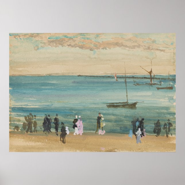 James Whistler - Southend Pier Poster (Framsidan)