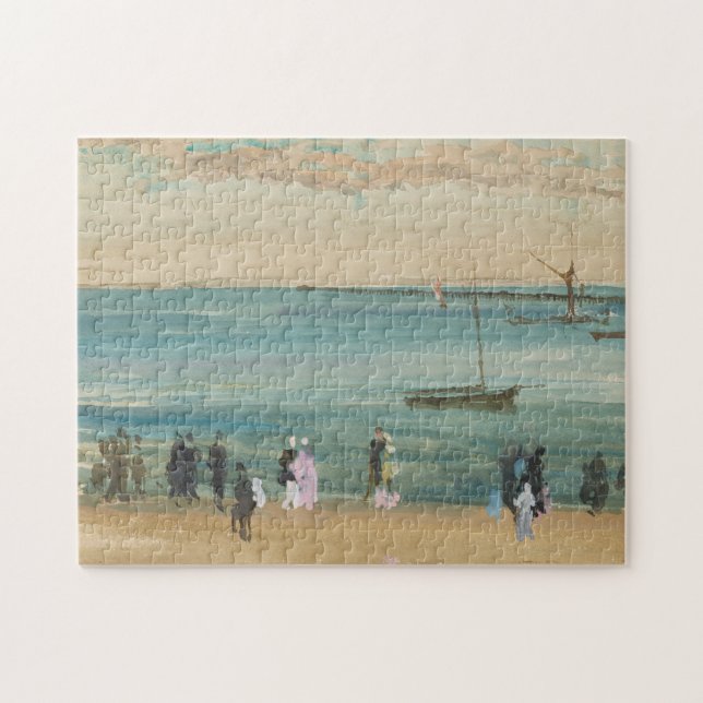 James Whistler - Southend Pier Pussel (Horisontell)