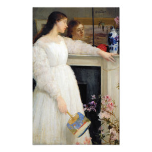 James Whistler - Symfoni i vitt nr 2 Fototryck