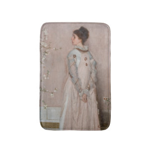 James Whistler - Symphony in Flesh Färg and Rosa Badrumsmatta