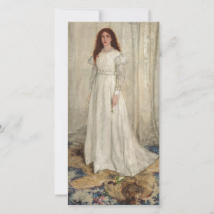 James Whistler - Symphony in White No. 1 Tack Kort