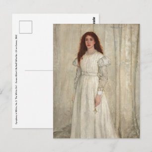 James Whistler - Symphony in White No. 1 Vykort
