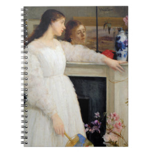 James Whistler - Symphony in White No. 2 Anteckningsbok