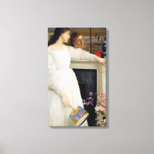 James Whistler - Symphony in White No. 2 Canvastryck